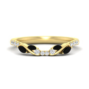 Curved Vine Women Wedding Band